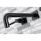 Kingston Brass KS6020DKL Wall Mount Tub Faucet, Matte Black KS6020DKL - alternate 4